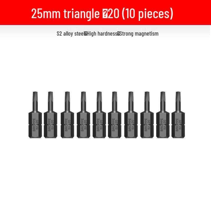 Compact Electric Screwdriver Bit Set: Phillips, Slotted, Torx, Hex, Strong Magnetic Power Drill, S2 Magnetic Bits.