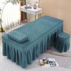 Thickened Single Double Beauty Bed Cover Massage Salon Body Care Pure Color Durable Denim Fabric Easy to Clean Beauty Therapy