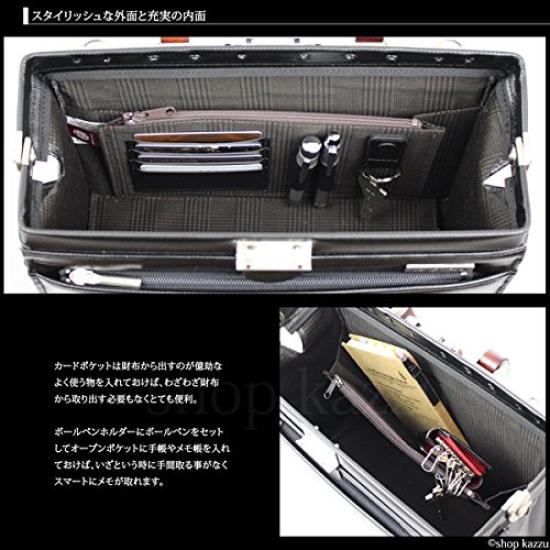 [Foundation] Men's Polycarbonate 2-Way Mini Dulles Bag, Black [IS-9011]