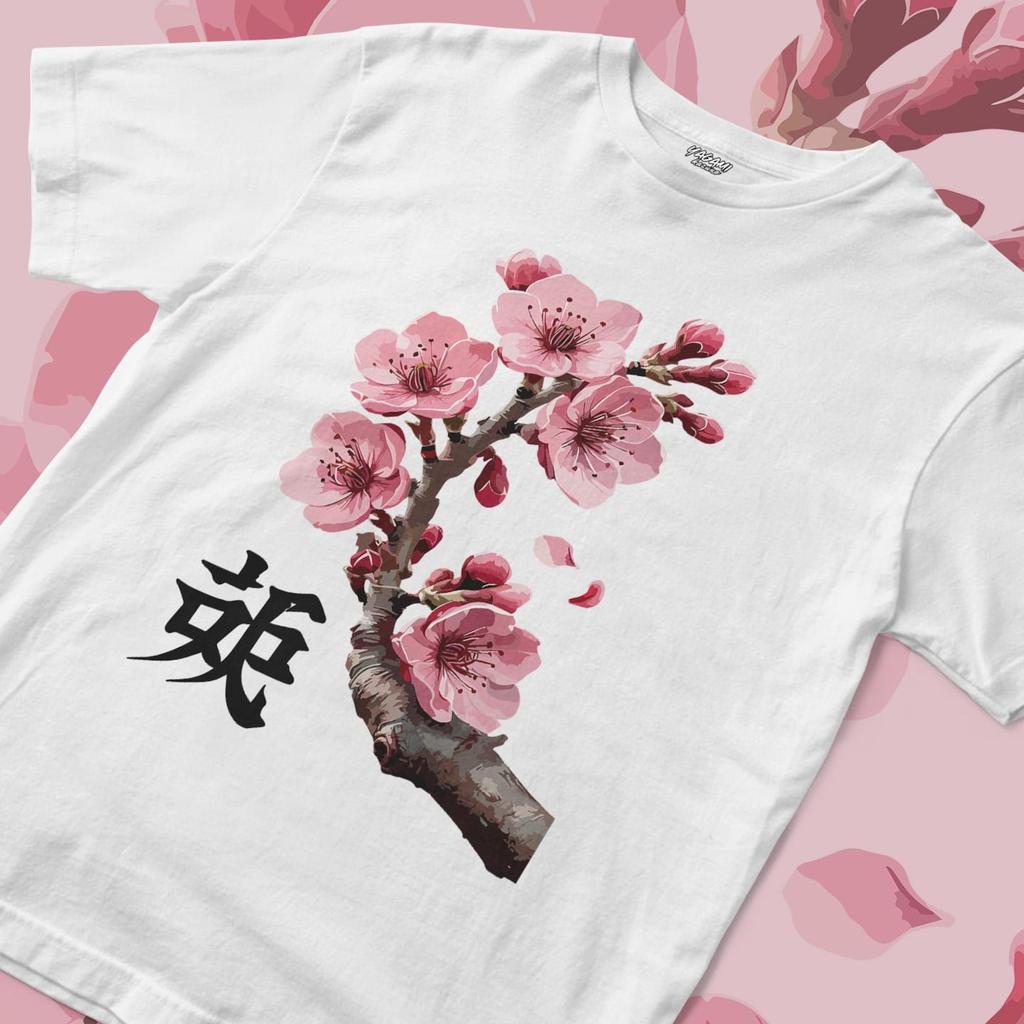 Sakura Blossom T-Shirt | Japanese Floral Art, Unisex Tee