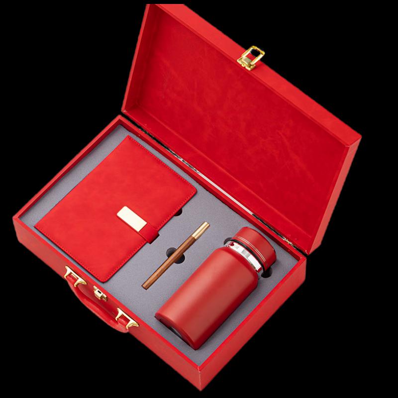 Китайские красные бизнес-подарочные наборы Wo Ding