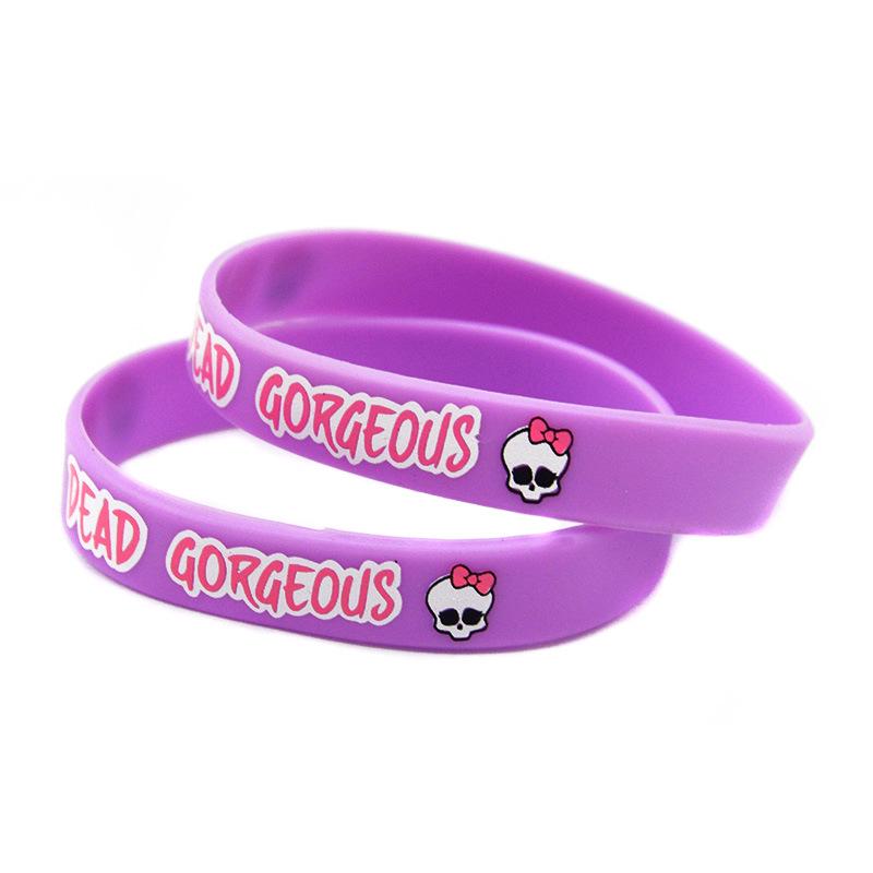 Anime Monster High silikoninė sportinė apyrankė