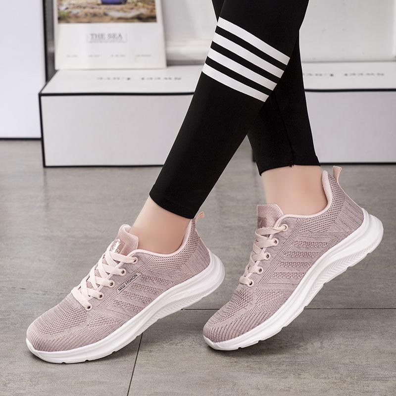 Summer soft-soled mesh breathable casual men's shoes women's shoes breathable comfortable sports walking shoes non-slip elderly shoes