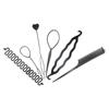 Maker Weave Hair Clip Hair Braiding Tools Hair Dispenser Pull-through Hair Needle Hair Braider Kit