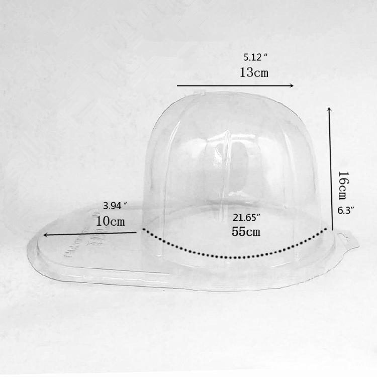 Transparent Cap Storage Box Double-layer Cap Holder for Baseball Cap Peaked Cap