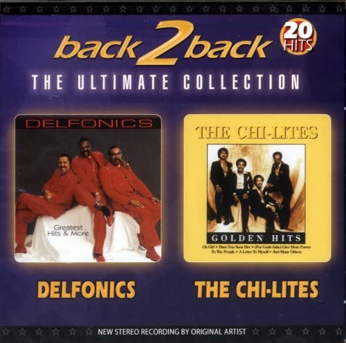 

CD DELFONICS; CHI-LITES - Back 2 Back DOUBLEPLAY4079 Не из Японии Соул/Фанк Б/У
