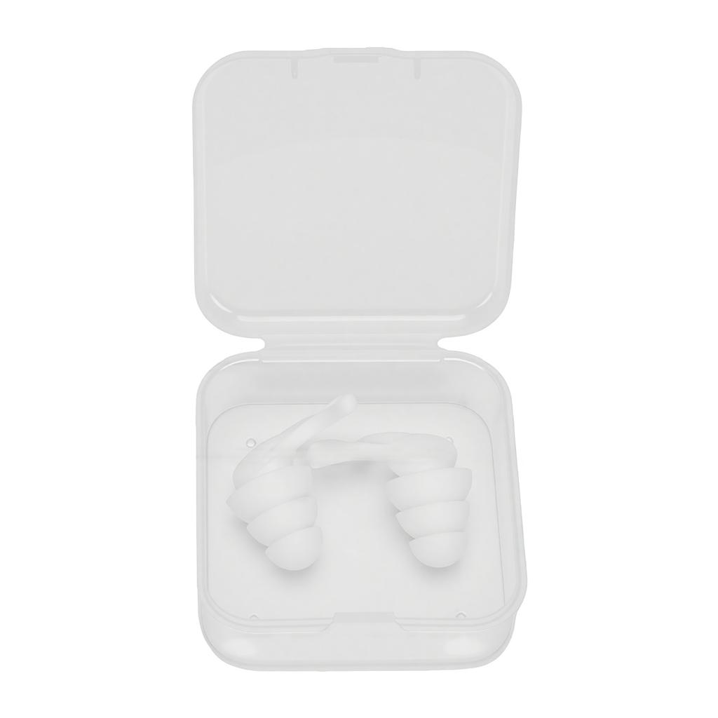Swimming Ear Plugs for Adults Kids Water Proof Reusable Silicone Swim Earplugs for Surfing Snorkeling Showering Pool