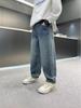 Boys' Versatile Spring & Autumn Casual Loose Jeans - Trendy Long Pants for Kids