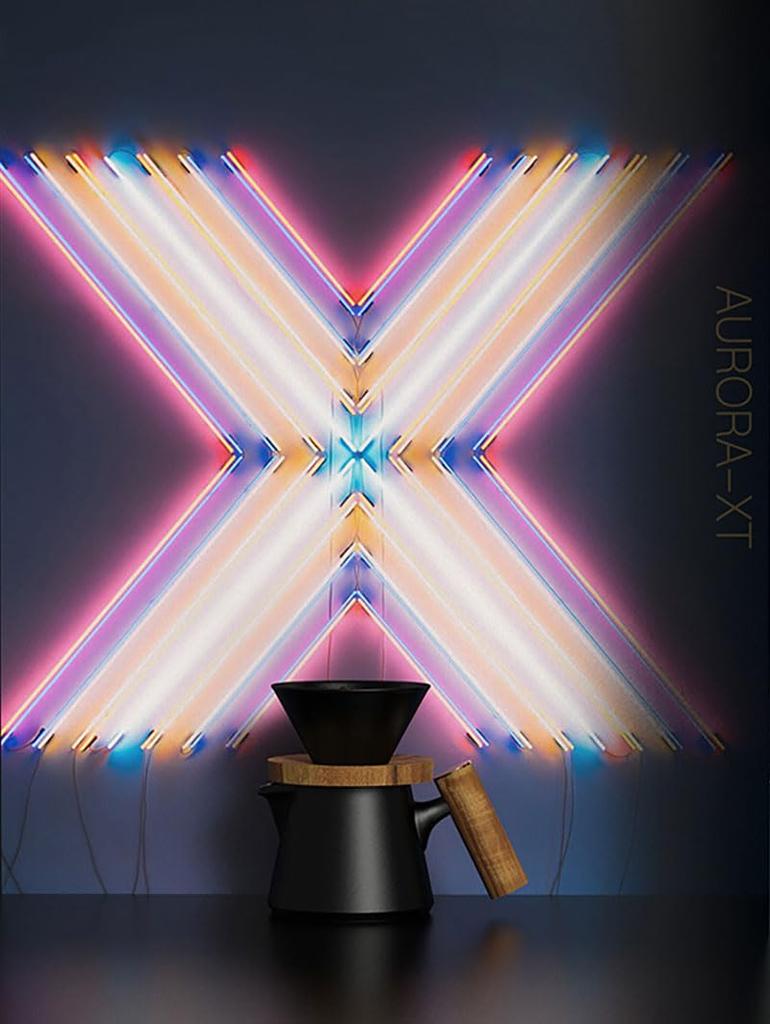 DHPO Ceramic Pour Over Coffee Dripper Set High Temperature Fired Ceramic Accessories V60 Dripper Wooden Handle Black 590ml