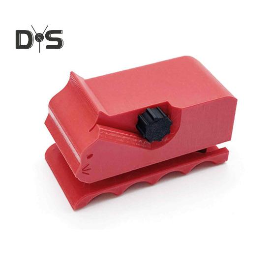 

Резак для картона для кошачьей когтеточки, 3D-печатный резак в форме кошки, ручной инструмент для переработки картона для самостоятельной когтеточки для кошек красный