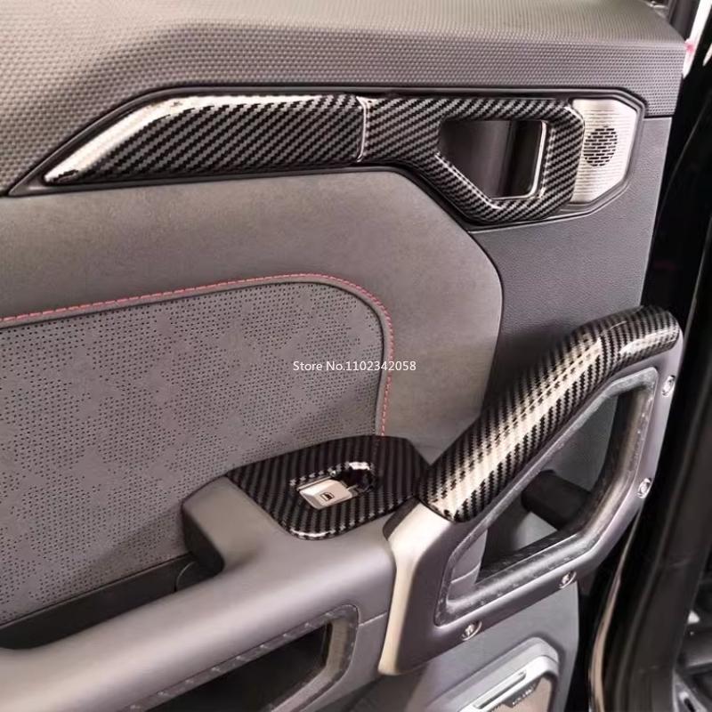 LHD For Chery Jetour Traveller T2 2024 Inner door armrest handle cover window lift switch glass contorl cover accessories