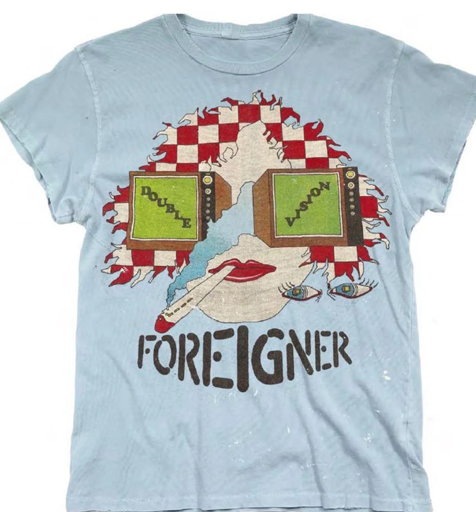 Vintage FOREIGNER BAND CONCERT T-shirt Full Size S-5XL PN128  Unisex T-Shirt M
