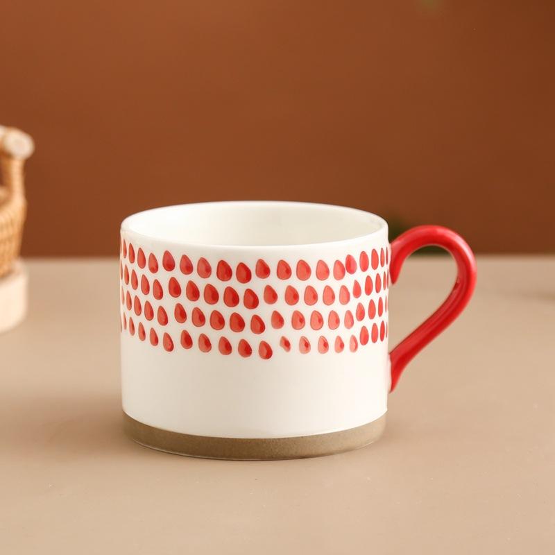 Couple Japanese Ceramic Water Mug Coffee Mug Milk Mug Home Hand Painted Cup to Cup Couple