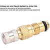 Tractor Air Liquid Valve Stem, 10PCS Brass Tractor Air Liquid Valves Tire Brass Valve Stem TR218A CH3 Core Housings Replacement