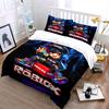 "Roblox Gamer Bedding Set" Bedding Duvet Cover Set Duvet Cover Pillowcases  (1 * Duvet Cover 2 * Pillowcases, Without Duvet Insert)
