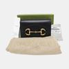 [Pre-Owned] 1955 Horsebit Leather Card Holder Wallet - Excellent #6MBSAK