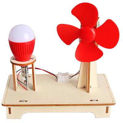 1Set Diy Scientific Experiment Teaching Materials For Wind Turbine Students