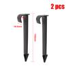 Scattering Sprinkler with Bracket 0~360° Adjustable Pop-up Sprinklers Replacement Nozzle Lawn Flower Vegetable Watering Sprayer