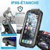 Universal Bike Scooter Phone Mount, Waterproof Anti-Drop 360° Rotatable Adjustable