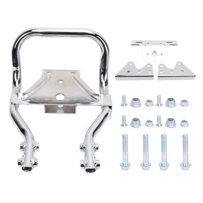 Motorcycle Rear Luggage Rack Steel Alloy Tail Cargo Storage Shelf Replacement for Monkey Mini Trail