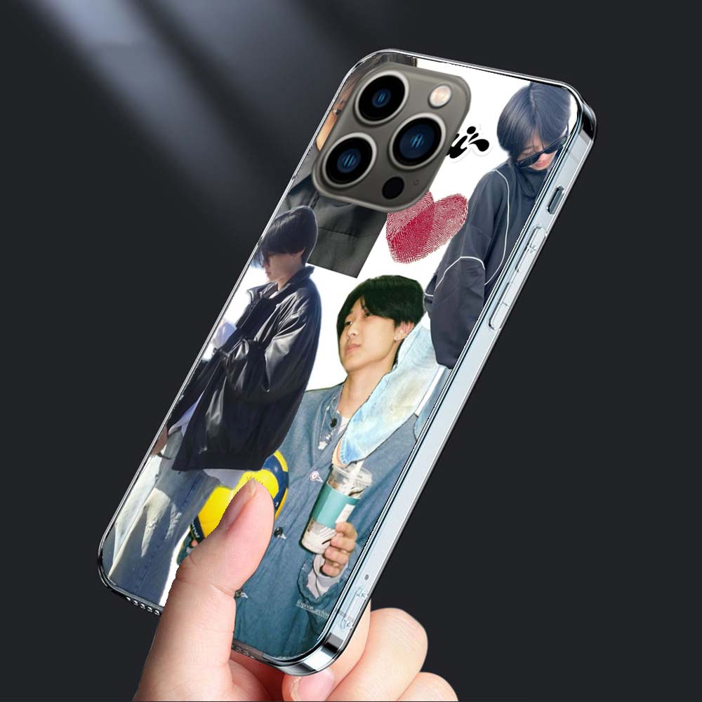 

Yung Kai Blue Phone Case For Iphone 16E 15 Pro 14 Plus 17E 16 17 Pro Max Air 11 12 13 Mini Shockproof Capa Cute Cover TPU Cle iPhone 16E