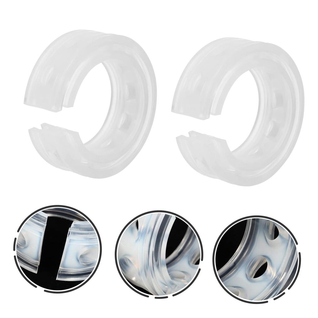 VINTORKY 2 szt. Amortyzator Sprężyna Obojnik Amortyzator Samochodowy Narzędzie Modyfikacja Samochodu Akcesoria Samochodowa Guma