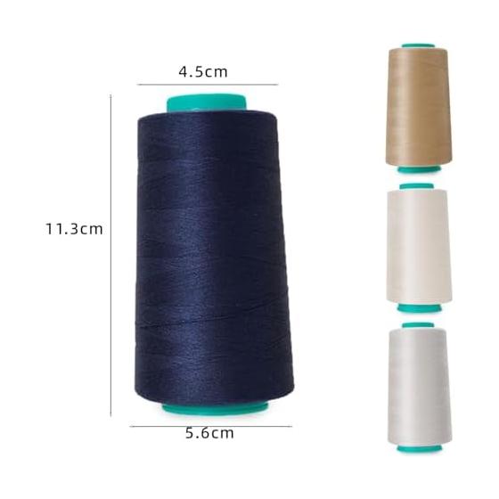 Sewing Thread Set No. 60 Lock Sewing Thread 3000Y Roll X 4 Pieces Patchwork Thread Quilting Industrial Thread Household Thread Regular Fabric Plenty