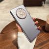 For Huawei Mate 50 50E 40 40E 30 30E Pro Plus Corrugated Grain Plating Metallic Paint Anti Fingerprint PC Shockproof Anti-Slip Back Cover Case Shell