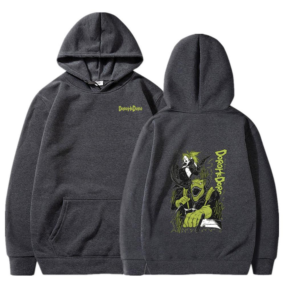 Anime Dorohedoro Zipper Hoodies En Nikaidou Kaiman Manga Couple Sweatshirt Cosplay Men Women Streetwear Fashion Casual Pullover