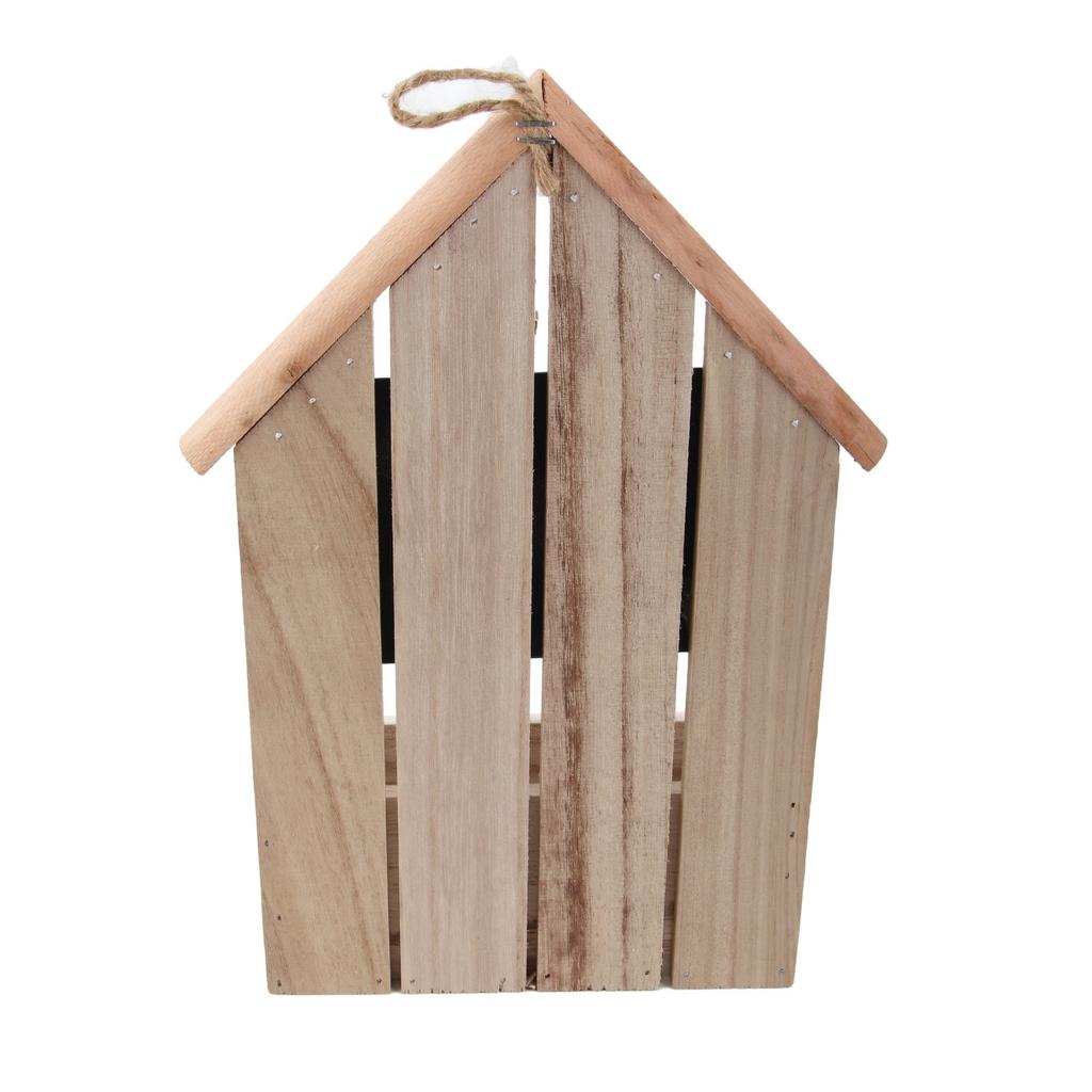 Wall Hanging Flower Pot Decorative Creative Flower Basket Simple Wood Planter