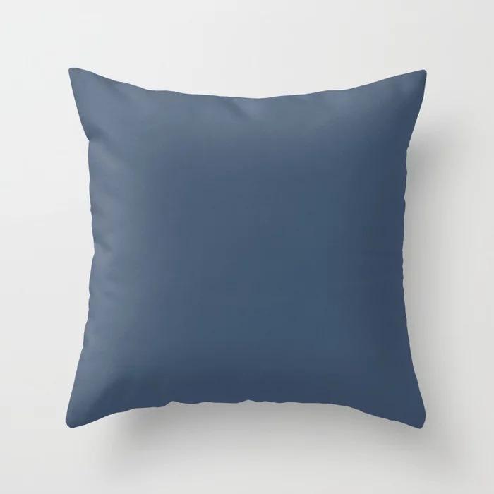 Modern Simple Solid Color Double-Sided Printed Pillow Cover Pillow Core Home Sofa Cushion Pillow Cover Premium