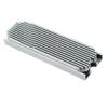 M.2 2280 SSD Heatsink Anodized Aluminium Alloy Fast Heat Conduction M.2 2280 SSD Cooler for Desktop Computer Gray