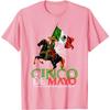 Cinco De Mayo Mexican Victory Rider Graphic Tee Shirt Casual Cotton Short Sleeve Top