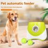 Mini Tennis Throwing Pinball Machine Dog Tennis Launcher Automatic Pet Dogs Chase Fun Interactive Rechargeable A