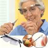 1/2pcs Portable Magnifier with Storage Bag,Frameless Design,Free for Reading,Crafts,Sewing,Ideal Choice for Tailors,Enthusiasts.