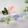 Zen Lotus Ceramic Incense Burner - Chinese Style Sandalwood & Stick Incense Holder for Home