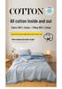 Inside and Out All-Cotton Quilt - 100% Pure Xinjiang Cotton Summer Air Conditioner Quilt for Single or Double Person