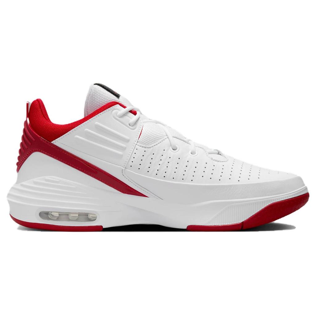 New JORDAN Max Aura 5 White Gym Red DZ4353-106