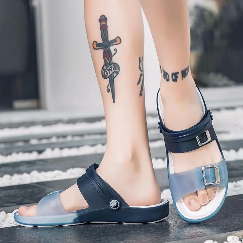 Fashion Male Slipper Beach Eva Men's Shoe Outdoor Slides High Quality Fashion Y2k Designer Luxury Elegant Casual Original Comfortable