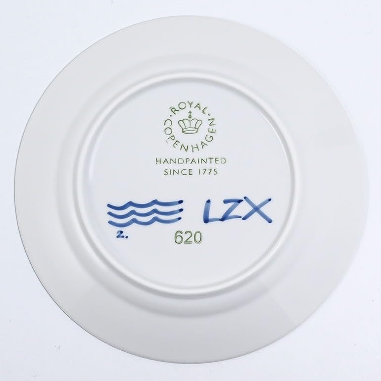 Royal Copenhagen Blue Fluted Mega Plate, 19cm, Flat, 2382620 (1017364) [Parallel Import]