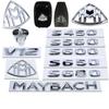 Maybach Standing Metal Emblems Car Hood 3D Rear Logo Side Standard for S Gls Class S400 S500 S600 W222 Badge Accessories1