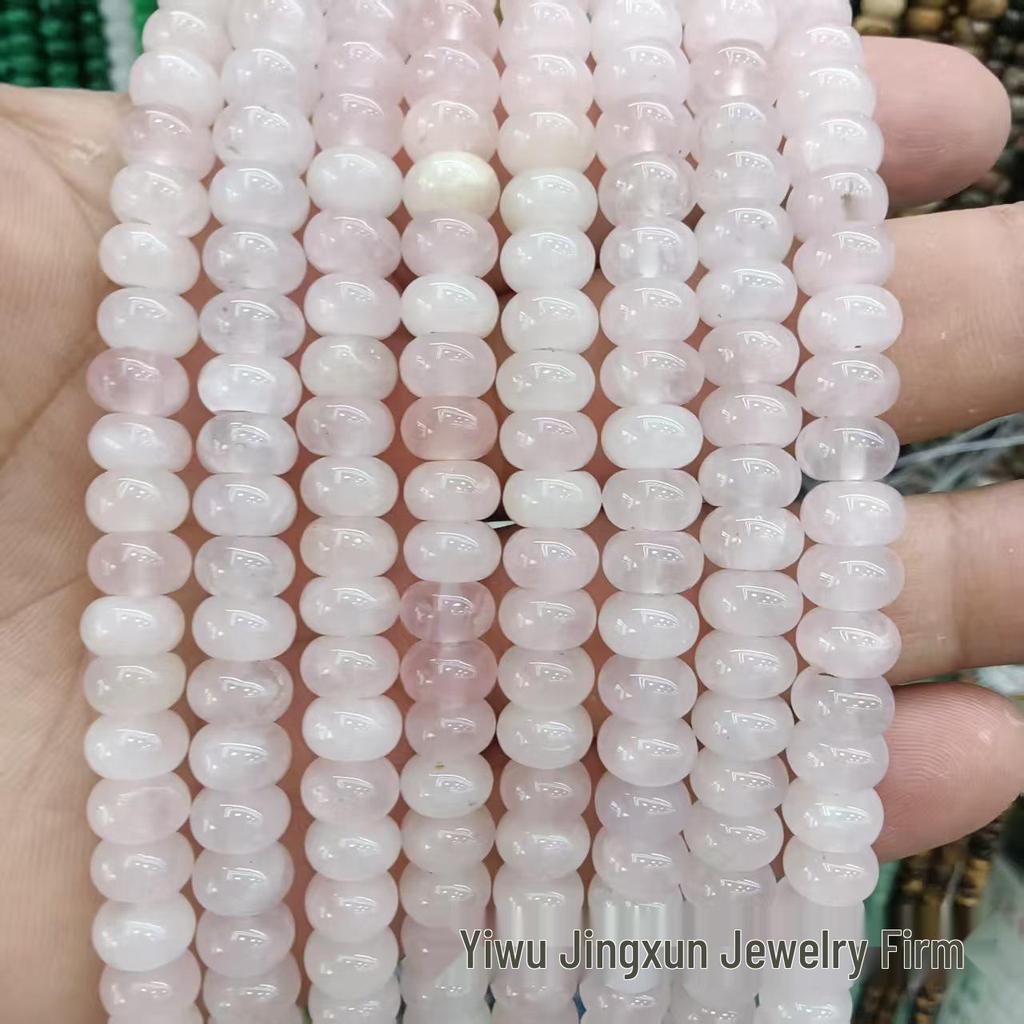 100 Natural Stone 5x8mm Abacus Beads for Jewelry Making – Bracelets & Necklaces