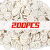 100/300PCS White Disposable Latex Finger Covers Non-slip Anti-static Finger Cots Fingertip Protector Thumb Sleeve Nail Art Tools