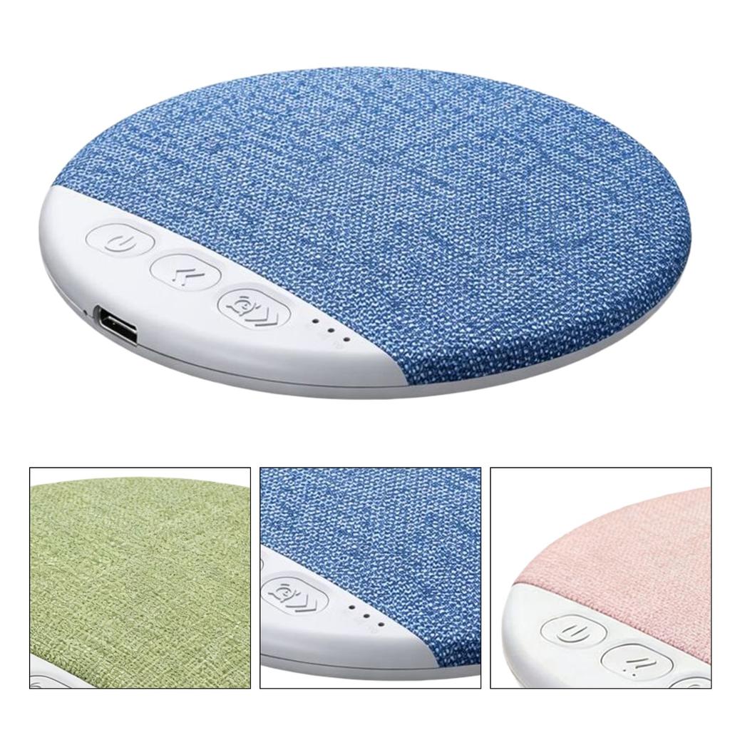 Portable White Noise Sound Machine With BT5.3 And 2W Speaker For Sleep Soothing Travel Office Use Rechargeable Battery 200mAh