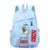 3 Piece School Backpack Set for Students Large Capacity Oxford Cloth Schoolbag with Shoulder Strap and Pencil Case