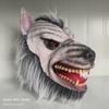 Halloween werewolf mask set Scary wolf head gloves and foot covers cosplay Props for adult party costumes