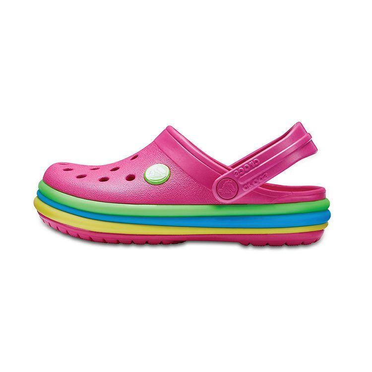 

Crocs Classic Clog Durable Hole Sandals Kids Footwear Pink 205205-6NP