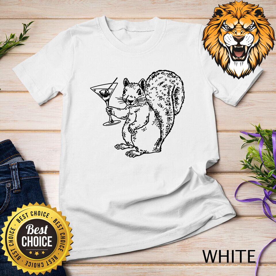 NPR Planet Money Squirrel T-shirt Tops Tee