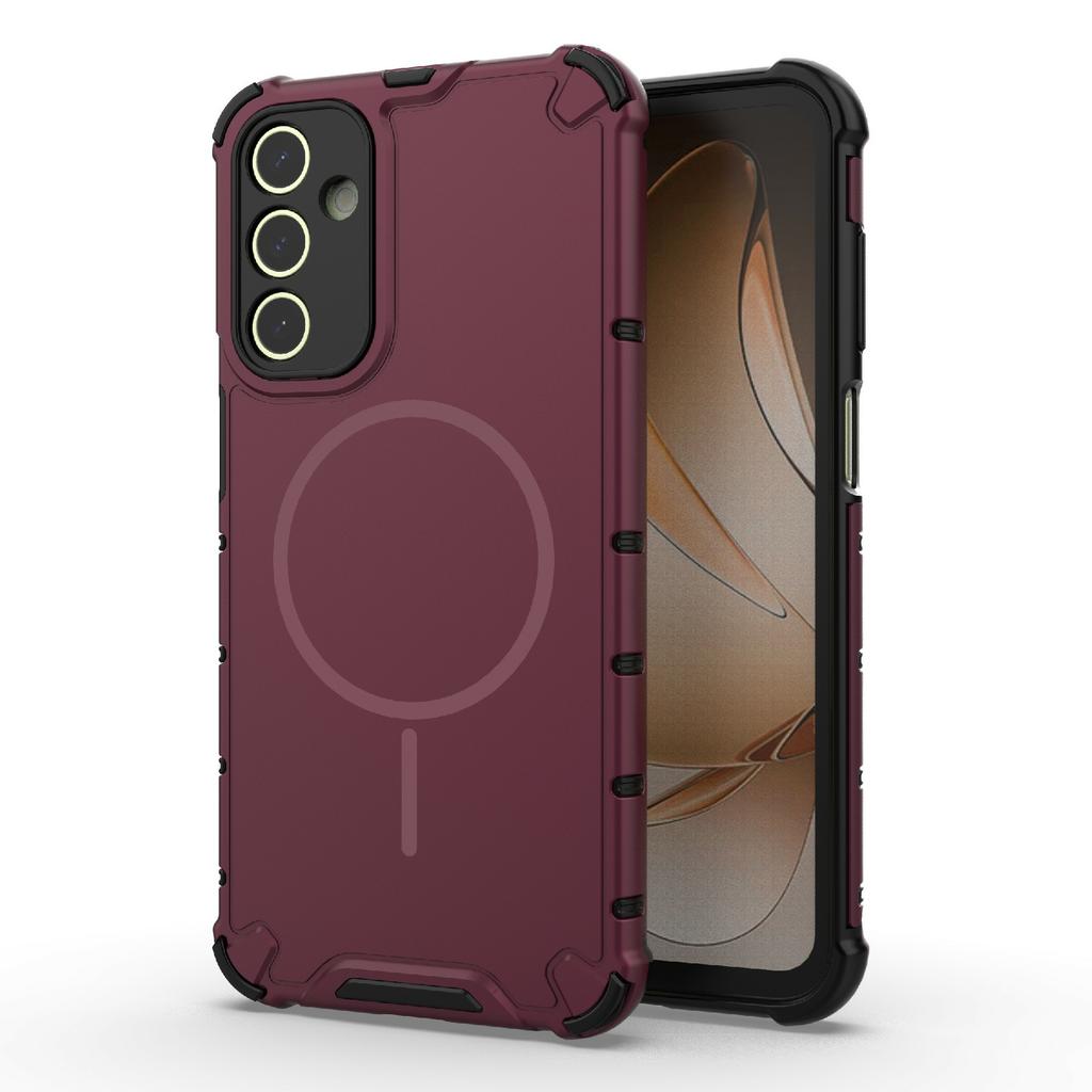 For Samsung Galaxy A15 5G/4G Magnetic Case Heat Dissipation Shockproof TPU+PC Phone Back Cover