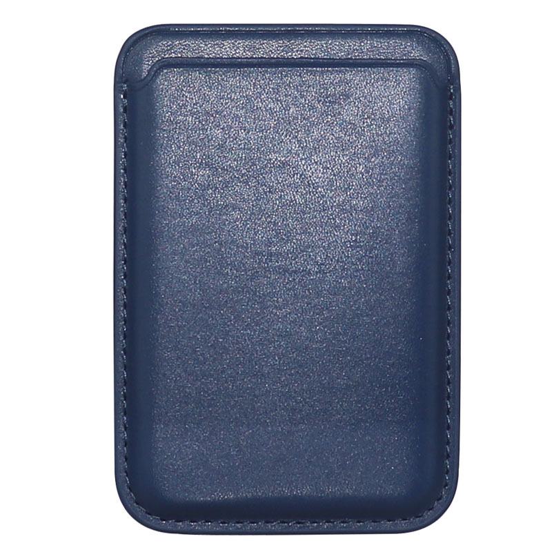 

Кожаный держатель карт MagSafe для iPhone 13 — магнитный кошелек для телефонов Apple Without Logo